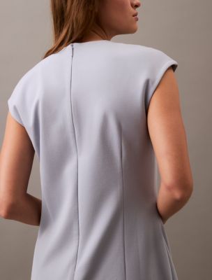 Thumbnail of Ponte Knit Bodycon Dress, Zen Blue