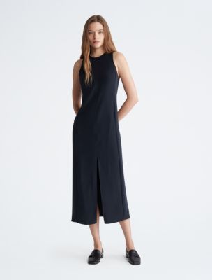 Calvin Klein MINI TANK DRESS - Jersey dress - black 