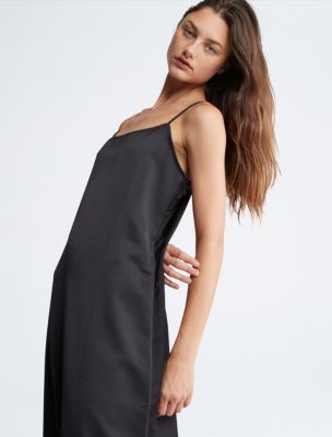 Satin Midi Slip Dress  Calvin Klein® Canada