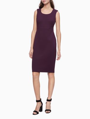 sheath dress calvin klein