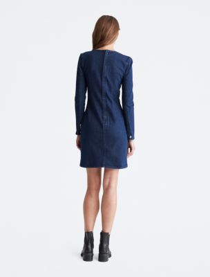 Sculpt Denim Mini Dress | Calvin Klein® USA