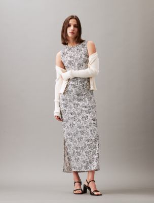 Refined Jersey Printed Maxi Dress