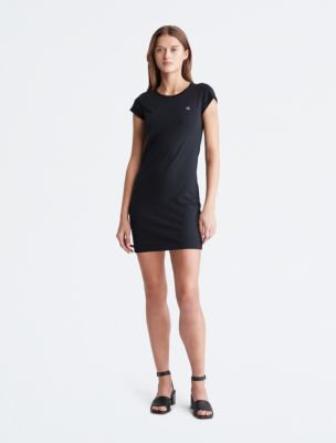 Buy the Calvin Klein Women Black Mini Dress 4