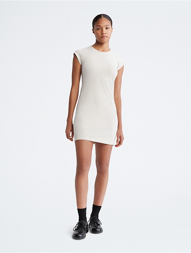 Ribbed Midi Sweater Dress | Calvin USA Klein®
