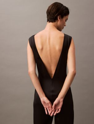 Sleeveless Satin Jumpsuit main image 1