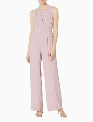 calvin klein sleeveless jumpsuit