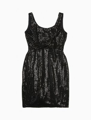 calvin klein sequin sheath dress