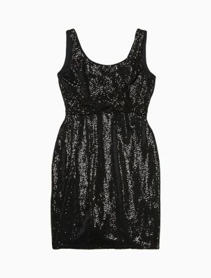 calvin klein sequin dress