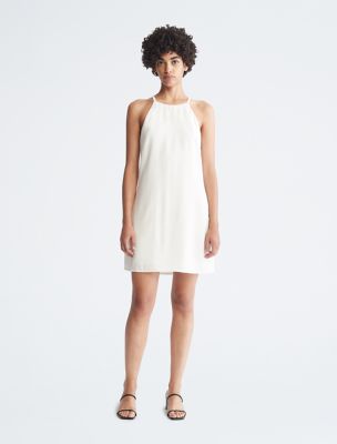 Halter Neck Shift Dress