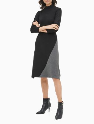 calvin klein sweater dress