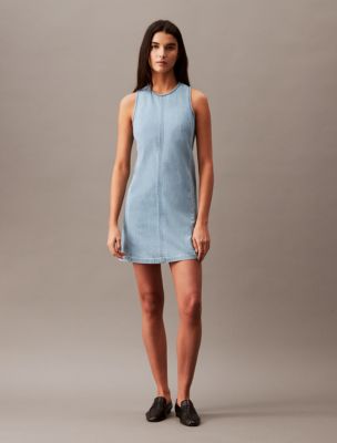 Calvin klein chambray fashion dress