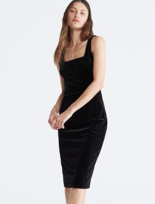 Scoopneck Midi Tank Dress