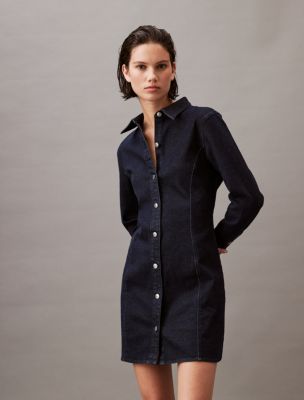 Sculpt Button-Down Shirt Dress