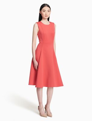 fit flare dress with pockets