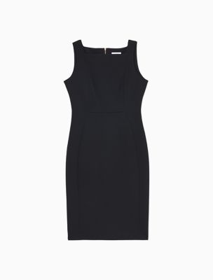 calvin klein sleeveless sheath dress