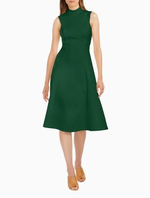 calvin klein green dresses