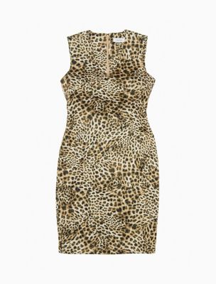 calvin klein sleeveless sheath dress