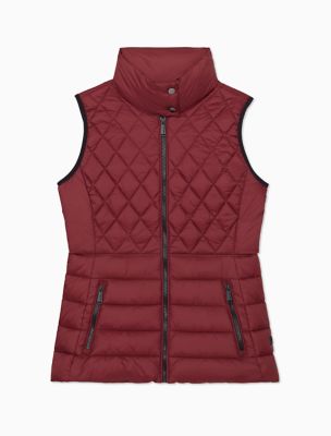 calvin klein quilted zip jacket