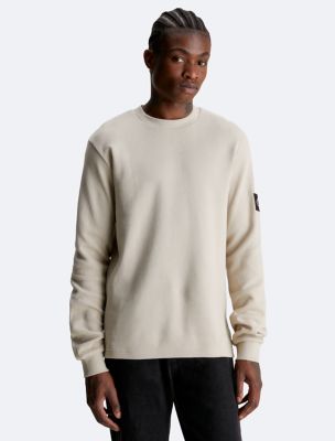 Static Monogram Logo Crewneck Sweatshirt, Calvin Klein