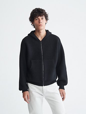Standards Full Zip Hoodie Sweater | Calvin Klein