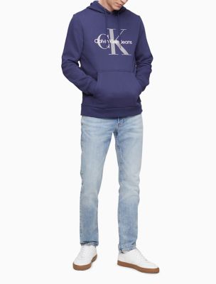 calvin klein fleece sweatshirt