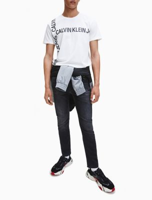 calvin klein cotton stretch t shirt