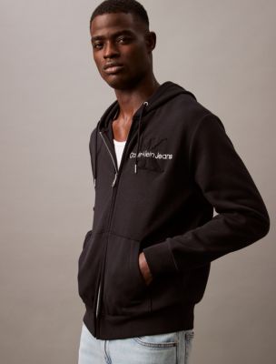 Archive Logo Fleece Zip Hoodie Calvin Klein