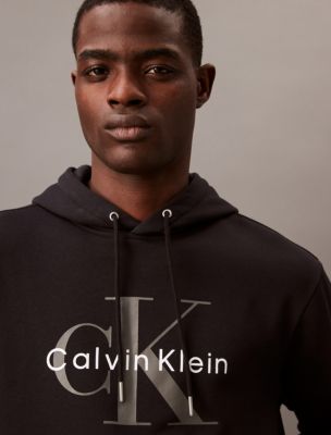 Monogram Logo Fleece Hoodie | Calvin Klein