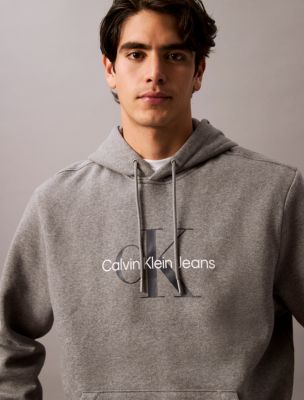 Monogram Logo Fleece Hoodie | Calvin Klein