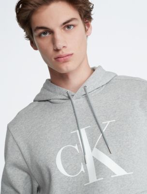 Calvin Klein® | USA Hoodie Logo Monogram Fleece