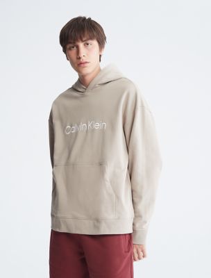 Relaxed Fit Standard Logo Hoodie, Caramel