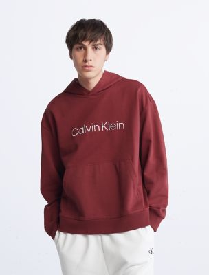 Relaxed Fit Standard Logo Hoodie, Alpine Berry