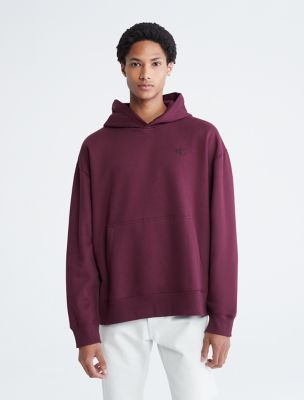 Relaxed Fit Archive Logo Fleece Hoodie, Winetasting