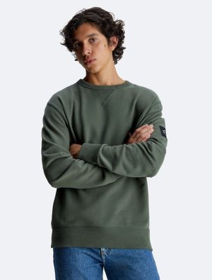 Static Monogram Logo Crewneck Sweatshirt, Calvin Klein