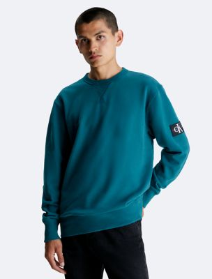 Calvin klein jeans Monogram Logo Sweatshirt Blue