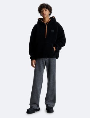 Sherpa Half Zip Hoodie | Calvin Klein® USA