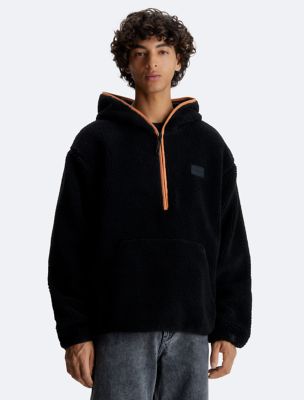 Sherpa Half Zip Hoodie | Calvin Klein® USA