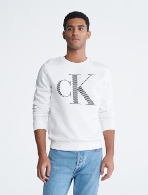 Calvin klein best sale round neck sweatshirts