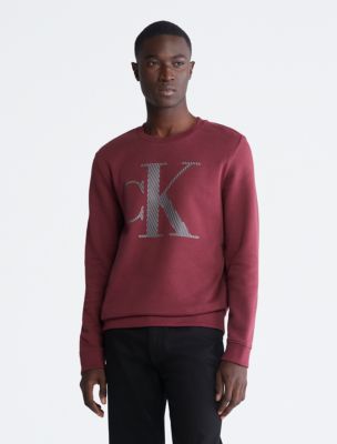 Half And Half Monogram Crewneck - Ready to Wear