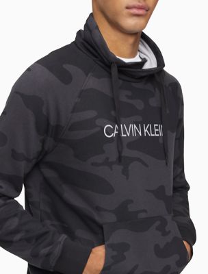 calvin klein camo hoodie