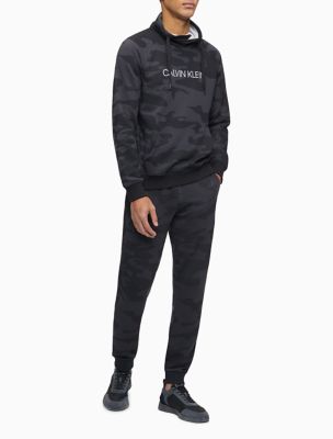 calvin klein camo hoodie