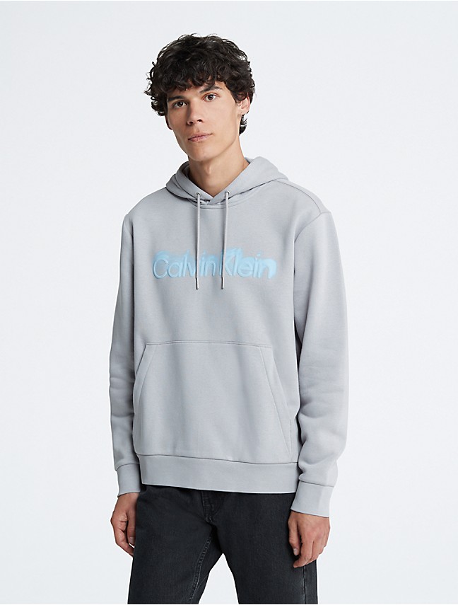 Hoodies and sweatshirts Calvin Klein Full Zip Hoodie Gray