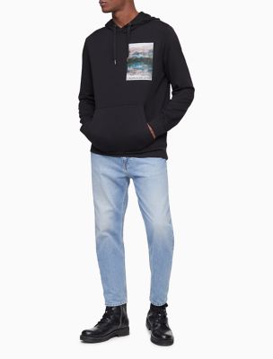 calvin klein hoodie logo