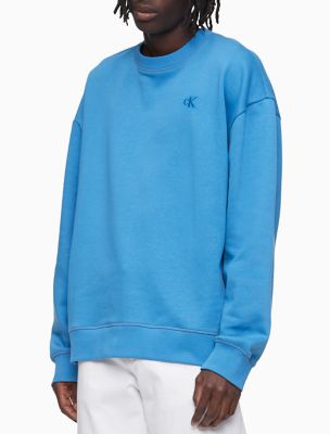 Relaxed Fit Archive Logo Fleece Sweatshirt, Vallarta Blue