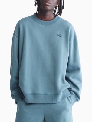 ★ ★ 2color women's relaxed fit archive logo cre Archive Logo Fleece Relaxed Sweatshirt | Calvin Klein