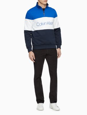 calvin klein colorblock hoodie