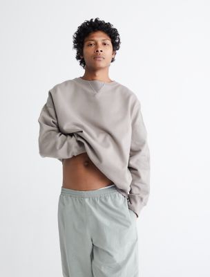 Standards Fleece Crewneck Sweatshirt, Cement