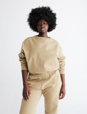 Crewneck Sweatshirt Fleece Calvin | Klein® Standards USA