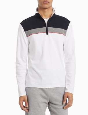 calvin klein full zip sweater