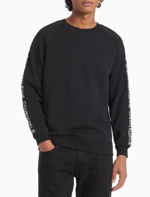 calvin klein side stripe sweatshirt